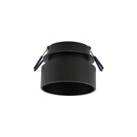 Einbauleuchte Schwarz Aluminium GU10 Ø8 cm rund...