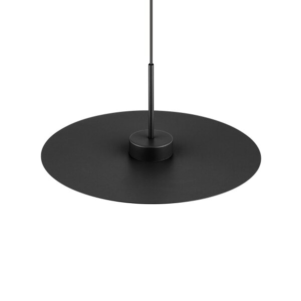 Moderne Pendelleuchte Stahl GX53 rund Ø40 cm Schwarz