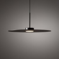 Moderne Pendelleuchte Stahl GX53 rund Ø40 cm Schwarz