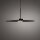 Moderne Pendelleuchte Stahl GX53 rund Ø40 cm Schwarz