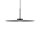 Moderne Pendelleuchte Stahl GX53 rund Ø40 cm Schwarz