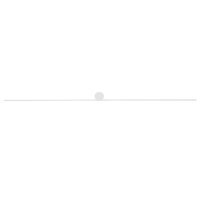 LED Wandleuchte Weiß Aluminium B:120 cm 3000 K 750 lm
