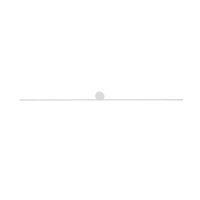 LED Wandleuchte Wei&szlig; Aluminium B:99 cm 3000 K 14 W