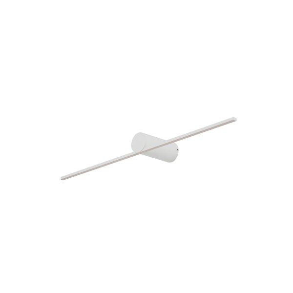 LED Wandleuchte Weiß Aluminium B:66 cm 3000 K 400 lm