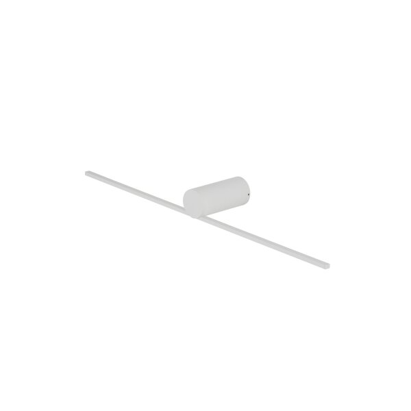 LED Wandleuchte Weiß Aluminium B:66 cm 3000 K 400 lm