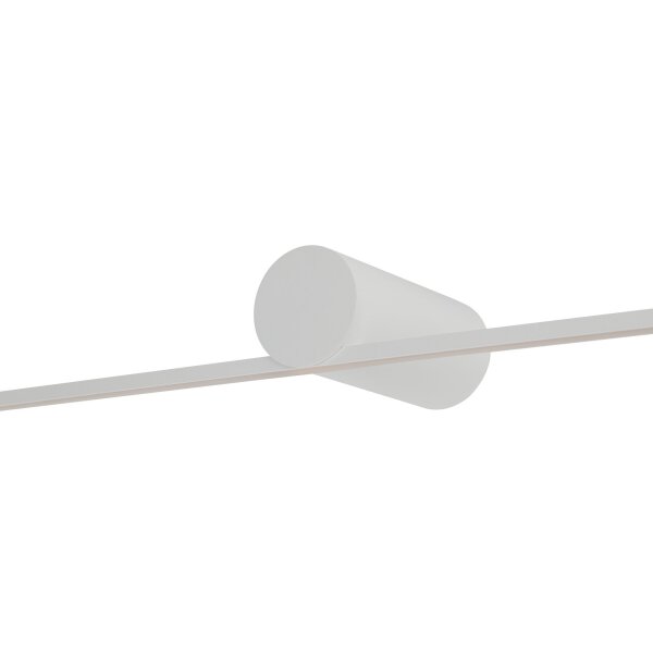 LED Wandleuchte Weiß Aluminium B:66 cm 3000 K 400 lm