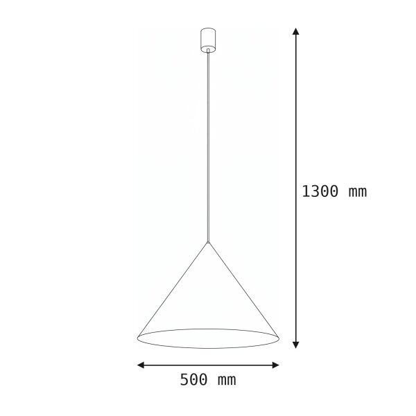 Stylische Hängeleuchte Metall Salbei Grün GU10 Ø50 cm