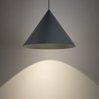 Stylische Hängeleuchte Metall Umbra Blau GU10...