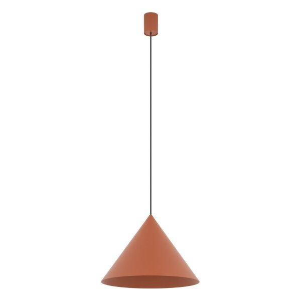 Stilvolle Pendelleuchte Metall GU10 Ø35 cm Terrakotta