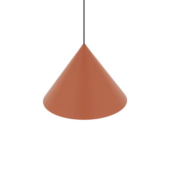 Stilvolle Pendelleuchte Metall GU10 Ø35 cm Terrakotta
