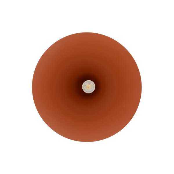 Stilvolle Pendelleuchte Metall GU10 Ø35 cm Terrakotta