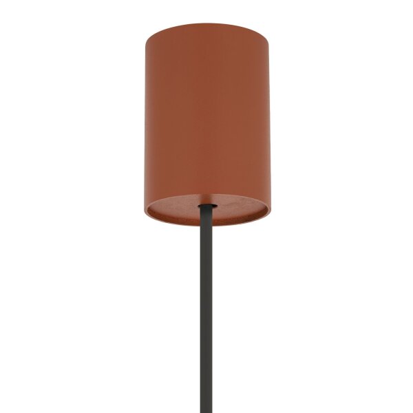 Stilvolle Pendelleuchte Metall GU10 Ø35 cm Terrakotta