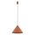Stilvolle Pendelleuchte Metall GU10 Ø35 cm Terrakotta