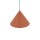 Stilvolle Pendelleuchte Metall GU10 Ø35 cm Terrakotta