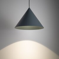 Stilvolle Pendelleuchte Metall GU10 Ø35 cm Umbra Blau