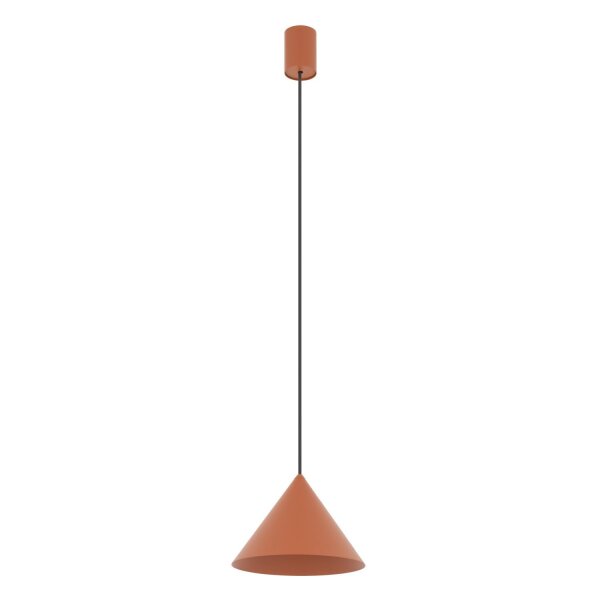 Dekorative Hängelampe Metall GU10 Ø20,5 cm Terrakotta
