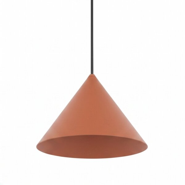 Dekorative Hängelampe Metall GU10 Ø20,5 cm Terrakotta
