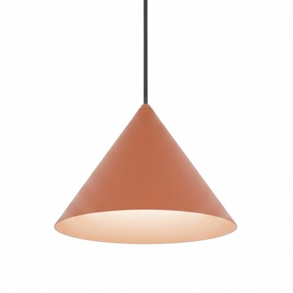 Dekorative Hängelampe Metall GU10 Ø20,5 cm Terrakotta
