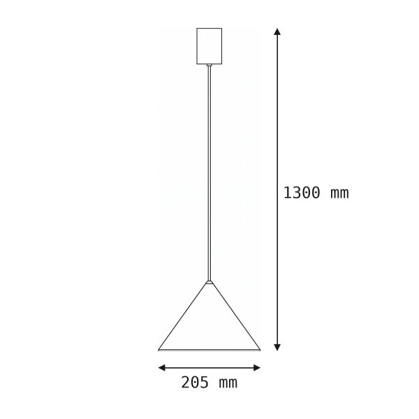 Dekorative Hängelampe Metall GU10 Ø20,5 cm Terrakotta