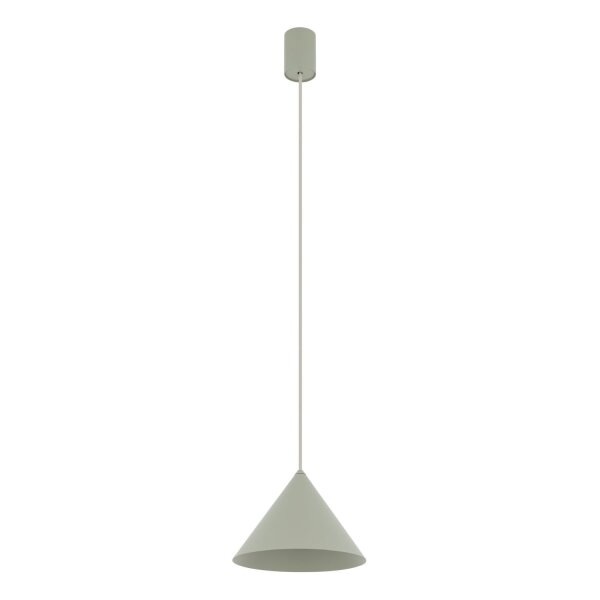 Dekorative Hängelampe Metall GU10 Ø20,5 cm Salbei Grün