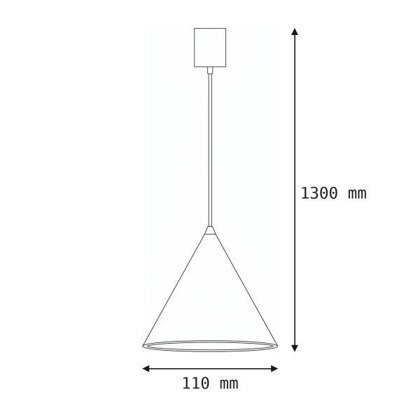 Runde Pendelleuchte Salbei Grün Ø11 cm GU10 Metall