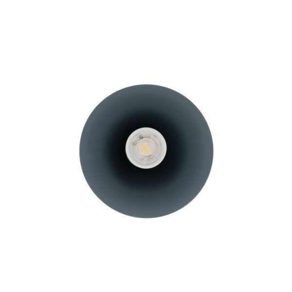 Runde Hängeleuchte Umbra Blau Ø11 cm GU10 Metall Kegel