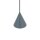 Runde Hängeleuchte Umbra Blau Ø11 cm GU10 Metall Kegel