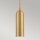 Metall Pendelleuchte LED Ø 12,7 cm in Messing antik