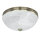Jugendstil Deckenlampe Glas 2xE27 Ø31cm ORCHIDEA