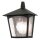 Schwarze Wandlampe Aluminium Rustikal Au&szlig;enwand