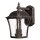 Außenwandlampe DONNA Braun antik IP44 E14 Haus Hof