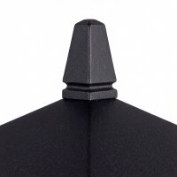 Wandlampe Schwarz IP44 Aluminium außen stilvoll