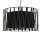 Hängelampe Wohnzimmer Modern Schwarz Metall ∅40cm