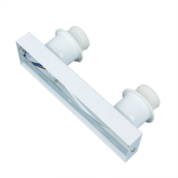 Weiße Deckenleuchte Stoff WOLKI Kinder Wolkenlampe