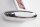 Wandregal Metall in Silber B: 40 cm rund schwebend