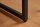 Regal Industrial Design 90 x 166 cm Echtholzfurnier Metall