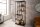 Standregal Schwarz 77 x 185 cm Modern asymmetrisch