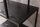 Standregal Schwarz 77 x 185 cm Modern asymmetrisch