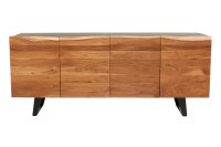Sideboard Akazienholz Eisen 180 cm Kufengestell Baumkante