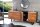 Sideboard Akazienholz Eisen 180 cm Kufengestell Baumkante