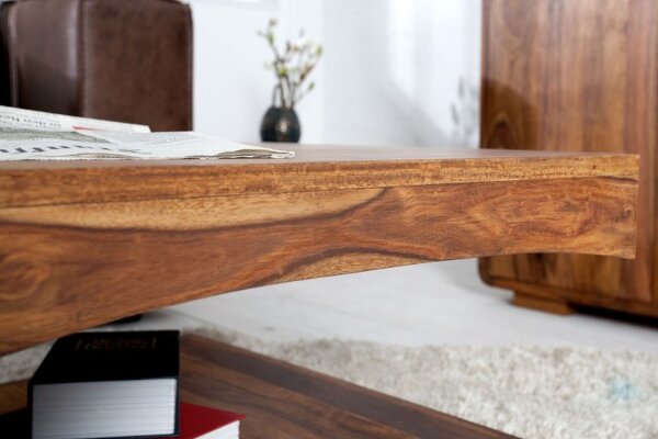 Couchtisch Sheesham Holz 120x50 cm in Natur
