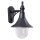 Elegante Wandlampe Au&szlig;en Schwarz IP44 Hof Haus