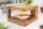 Couchtisch Sheesham Holz 60x45 cm in Natur