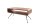 Couchtisch Sheesham Holz Metall 100x20 cm in Natur Schwarz