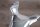 Deko Statue Windhund Aluminium 25x40 cm in Silber