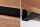 Sideboard Akazienholz Metall 20 cm in Natur Schwarz
