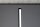 Wandgarderobe Metall 90 cm in Schwarz Weiß