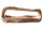 Obstschale Teak Holz Handarbeit 60x44 cm in Natur
