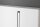 Wandgarderobe Metall 45 cm in Weiß mit 5 Haken