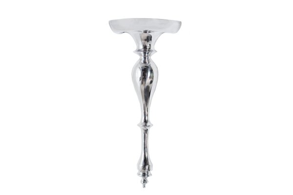 Wandregal Aluminium poliert 35 cm in Silber